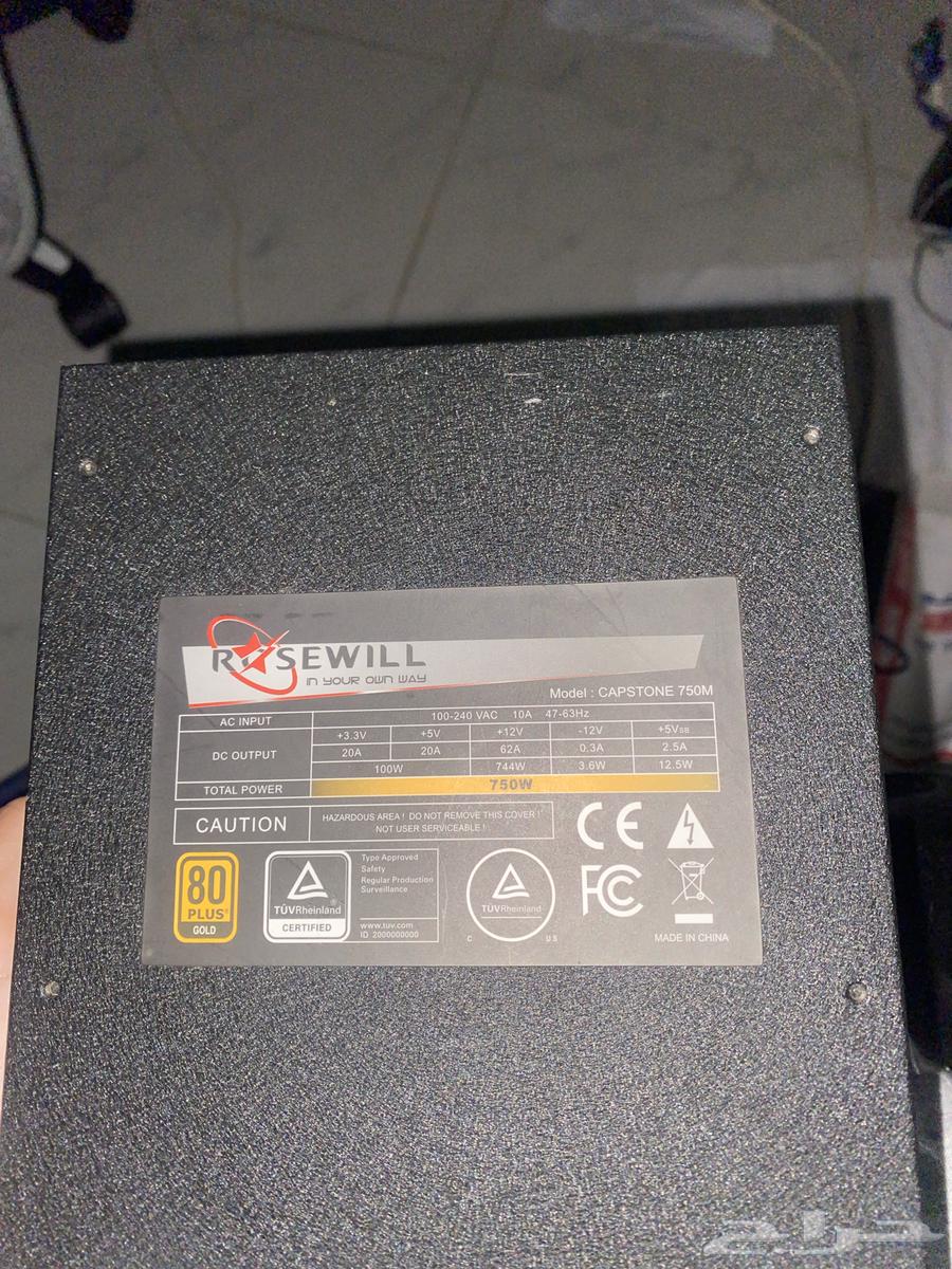 750W Power Supply CX750ATX 75080 Plus Bronze Good Usage64419091694081110