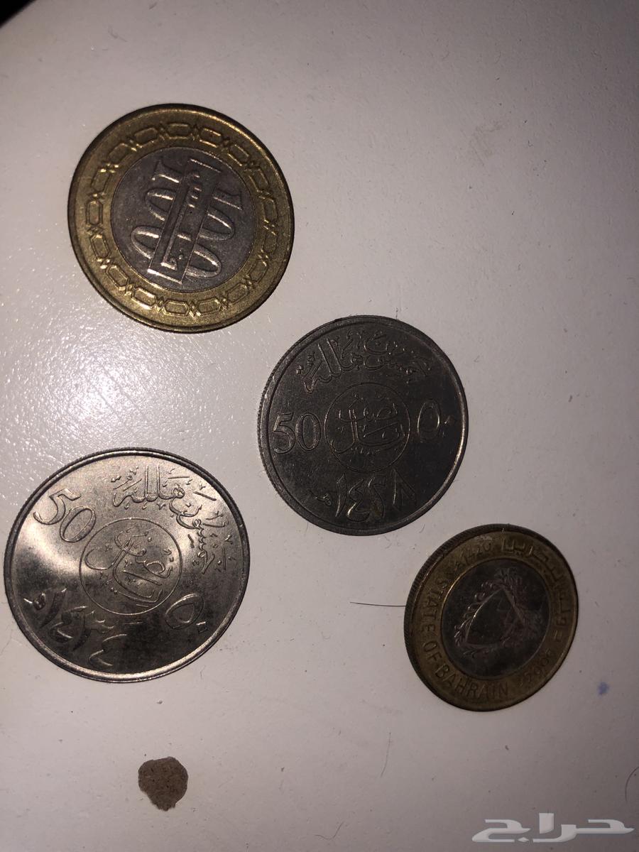 عملات معدنين قديمه 2البحرين 2010 ( 2 عمله سعوديه1434)64415773880577111