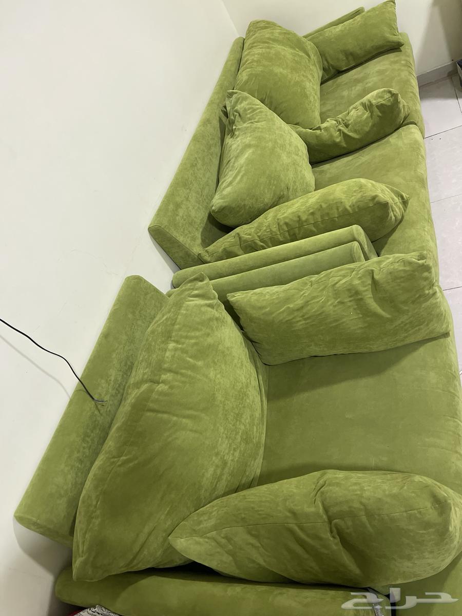 Elegant and very comfortable light green sofa for sale64414263345154111