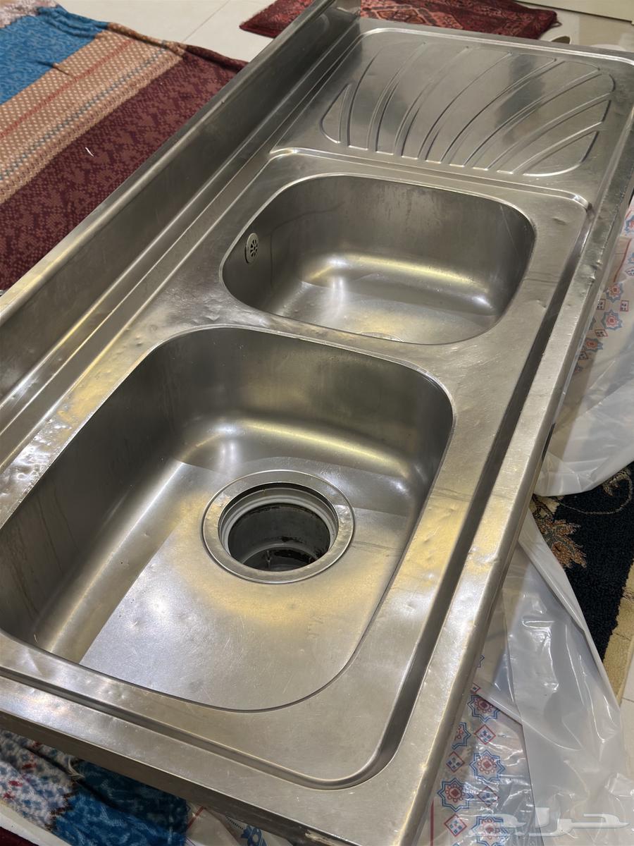 مجلى مغسلة مطبخ حوضين كبير السعر على السوم64413234284674111