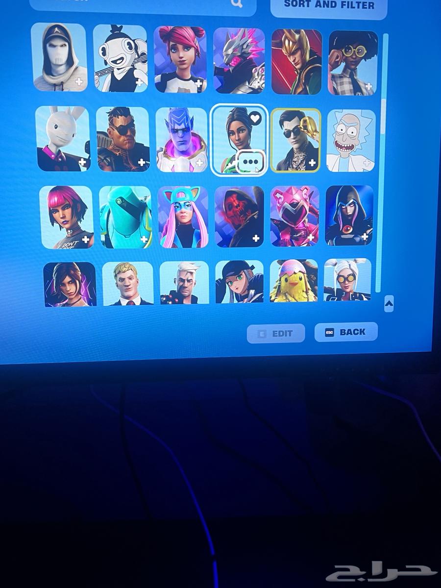 حساب فورت نايت جميع معلومات و نادر64417793585921113