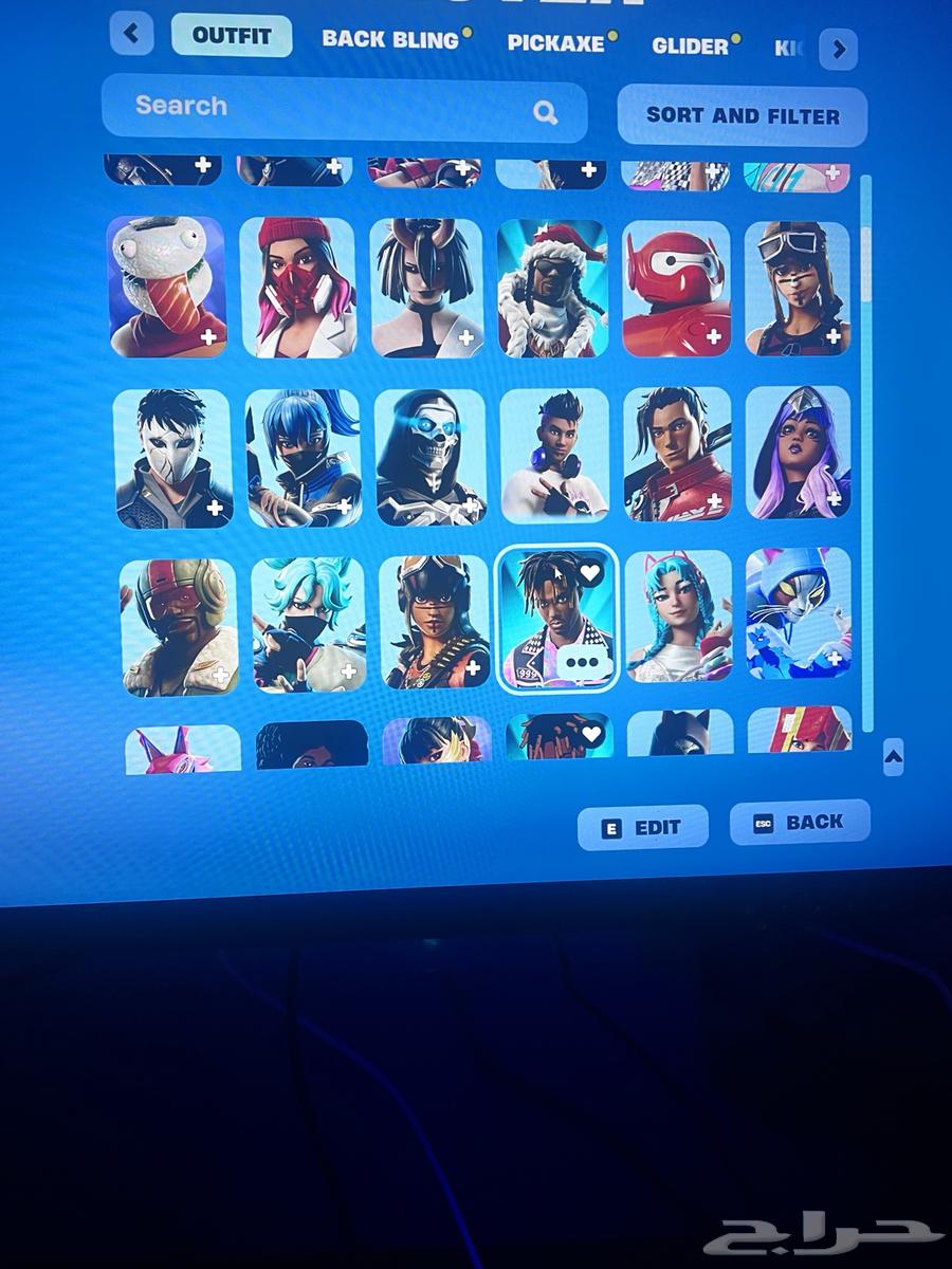 حساب فورت نايت جميع معلومات و نادر64417793585921111