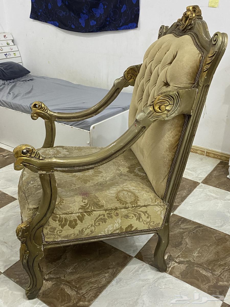 كنبة قديمة خشب تركي64413692729475111