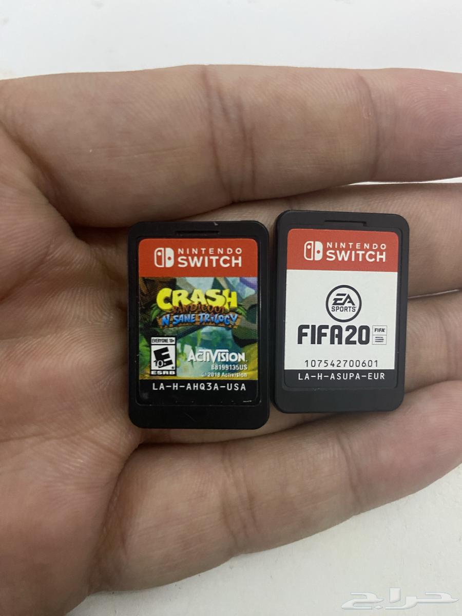 لعبة شريط نيتيندو كراش ثلاث اجزاء وفيفا2064418214216449111