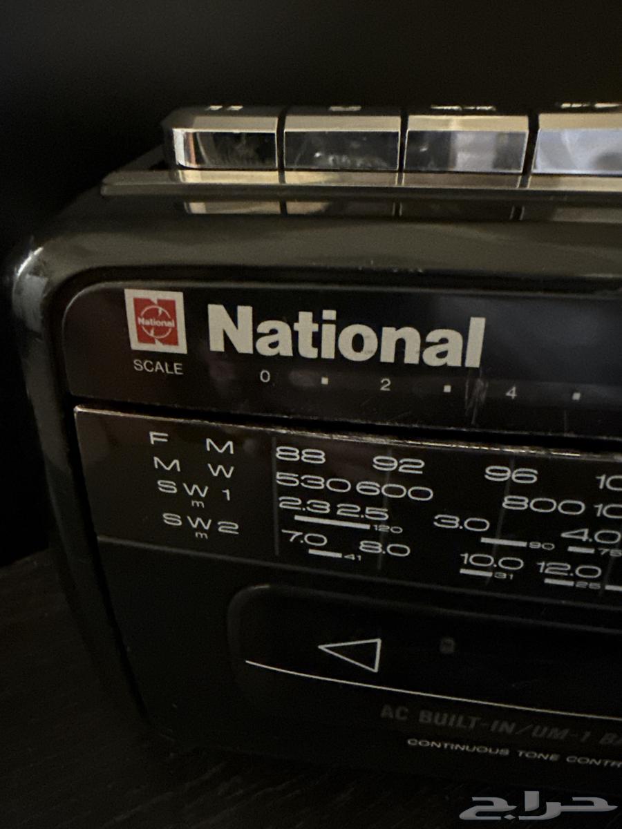 For sale, National cassette player and radio, cassette does not work, radio is excellent64413545728769110