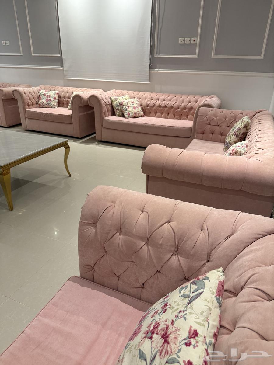 كنب سبع قطع شبه جديد64413732642561111