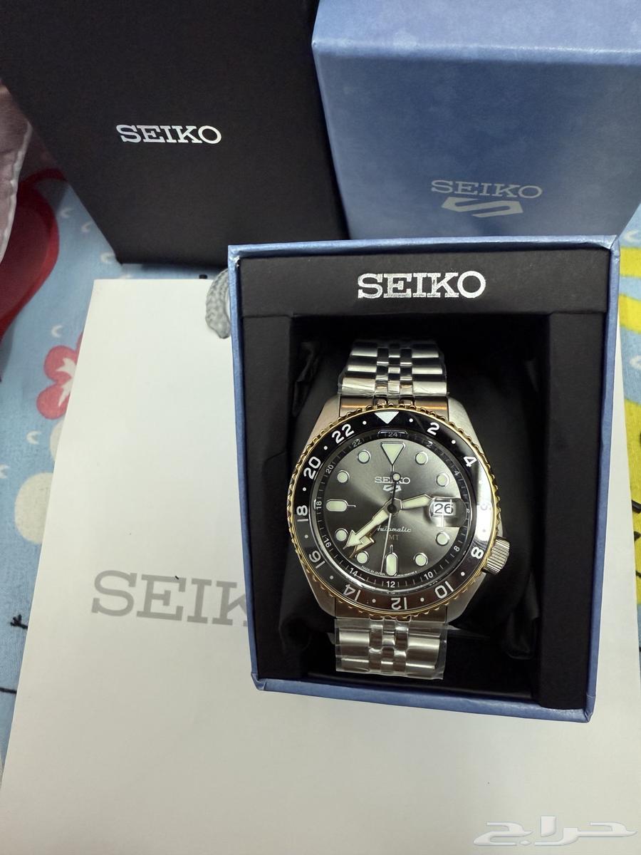 ساعه سيكو GMT اتوماتيك64419225067394111