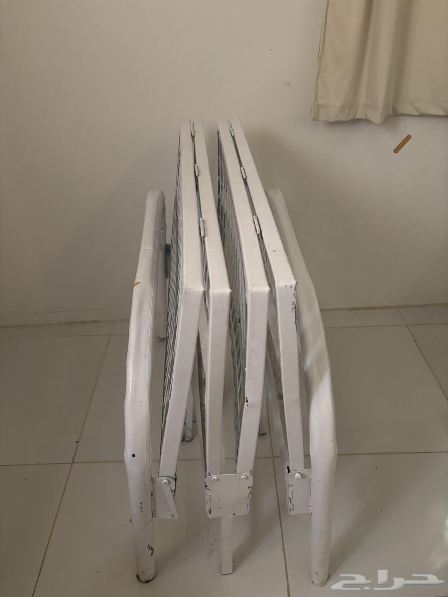 Iron bed with mattress, movable, half price64417102133249110