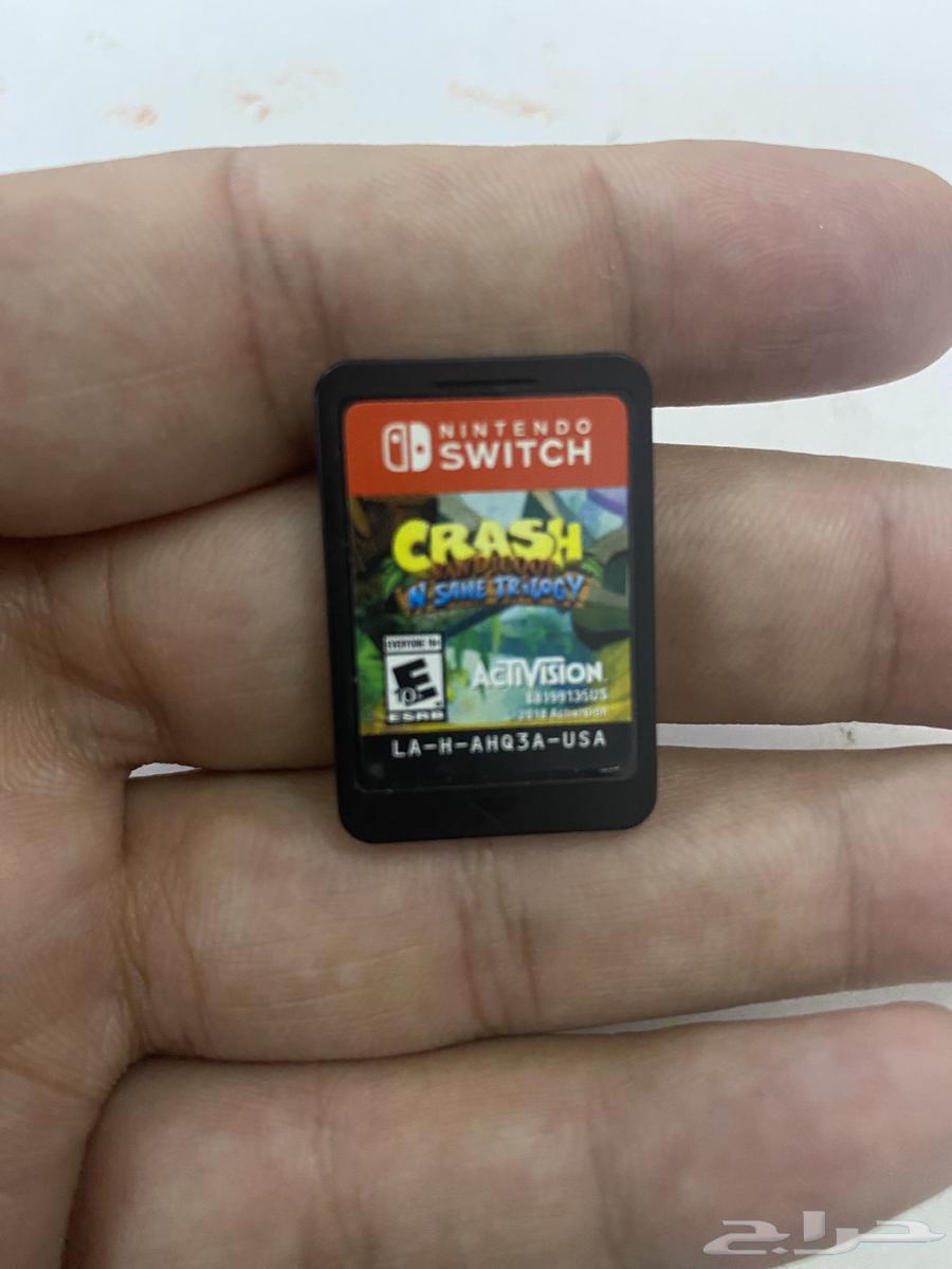 لعبة شريط نيتيندو كراش ثلاث اجزاء وفيفا2064418214216449110
