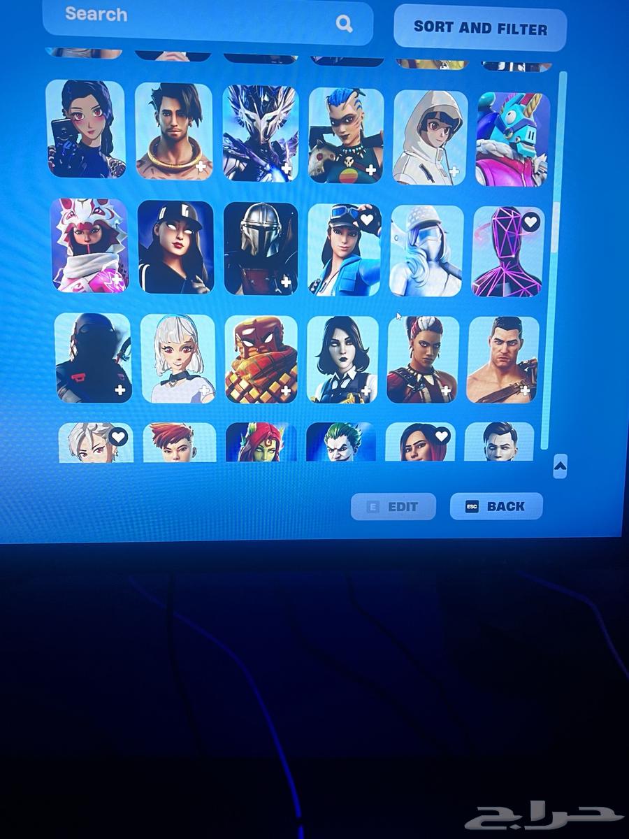 حساب فورت نايت جميع معلومات و نادر64417793585921114