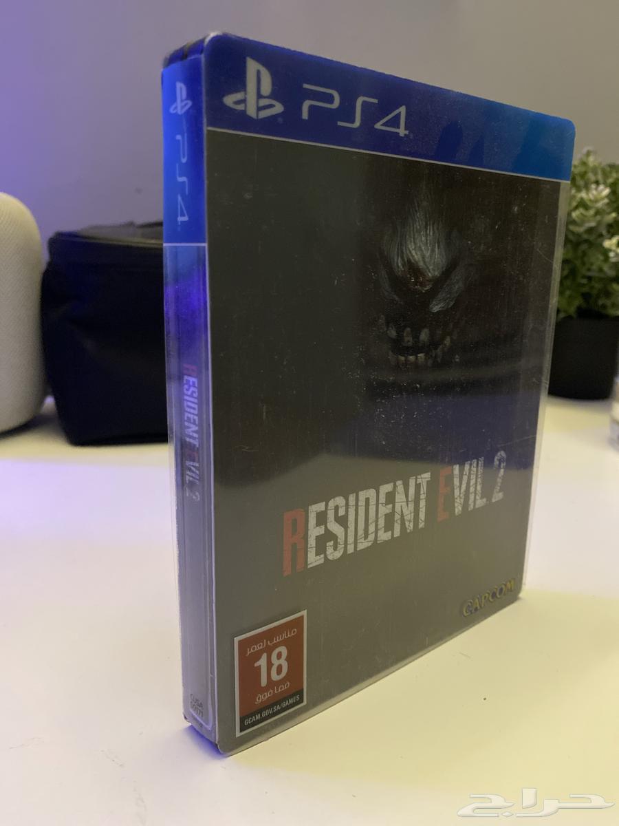 رزدينت ايفل 2 ستيل بوك resident evil 2 steelbook64413759020930110