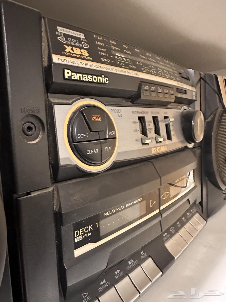 مسجل Panasonic قديم شغال للبيع64414302907011111