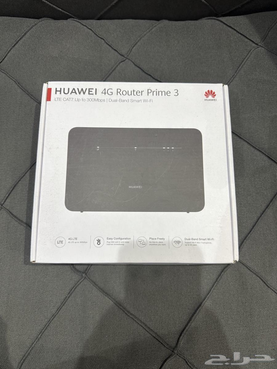 Huawei 4G router used for only one week at a price of 325 riyals64415249023234111