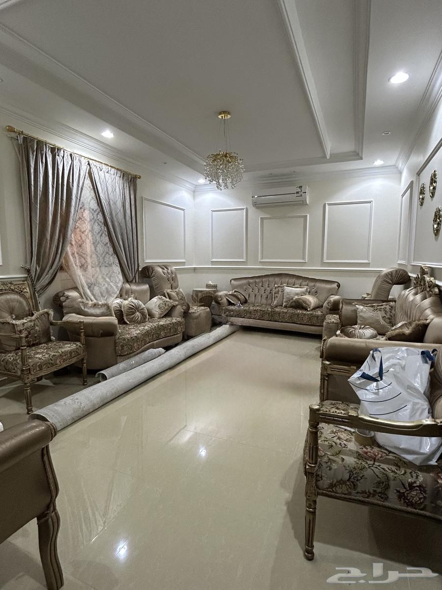 Sofa for sale, beige color, lightly used, Taif64412721942018110