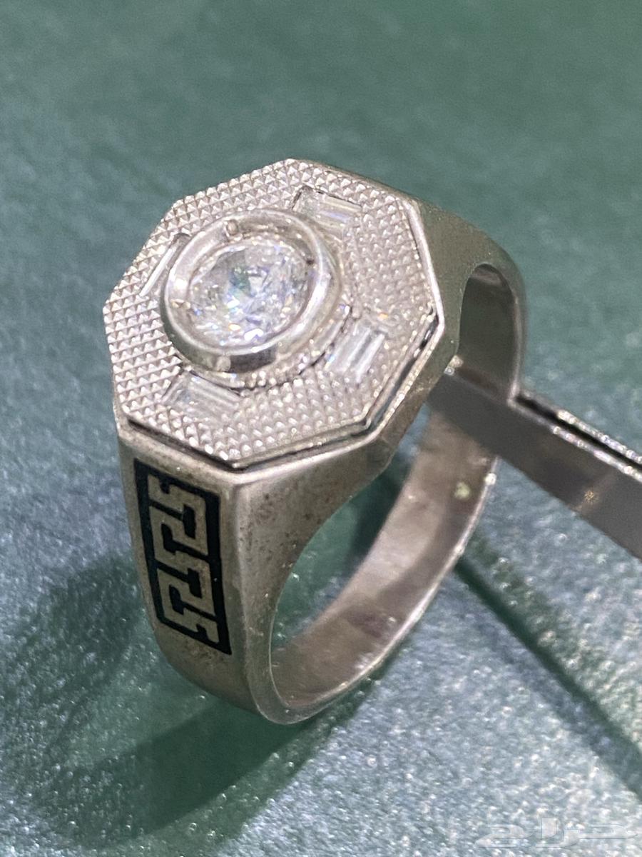 خاتم فضه إيطالي عيار 92564416267587713111