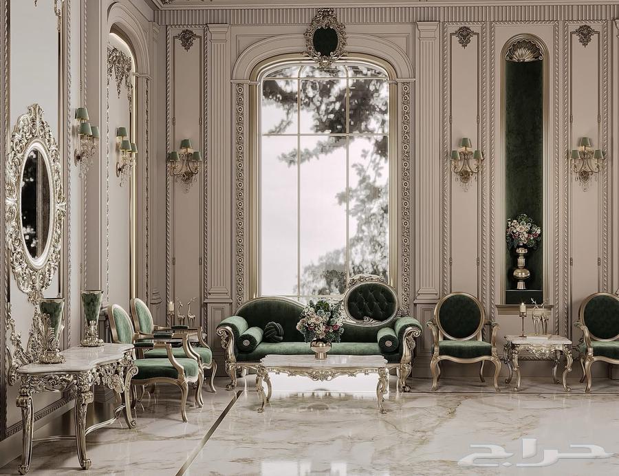 تصميم وتنفيذ أعمال الديكور والدهان لطراز الكلاسيك الفاخر64142396199811111