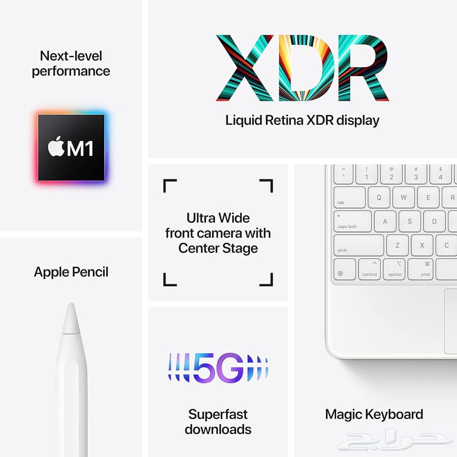 iPad M1 256 12.9 in excellent condition with pen64414037284609113