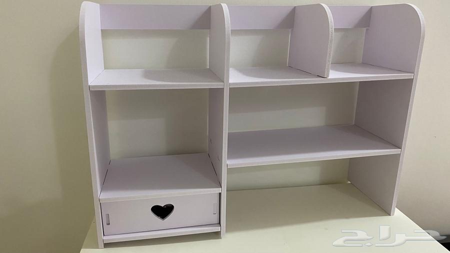 سلة حديد من 3 طوابق مع قطعة رف خشب64576561942657113