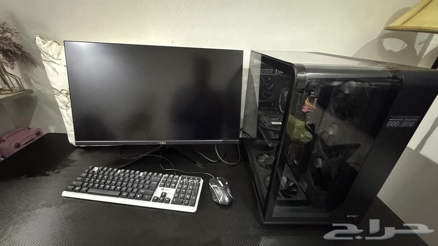 PC (RTX 4060 TI) with 27-inch monitor, mouse and keyboard64413944562051111