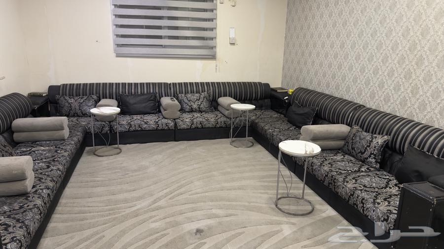 كنب صاله 6 قطع مع مخدات64417075459073112