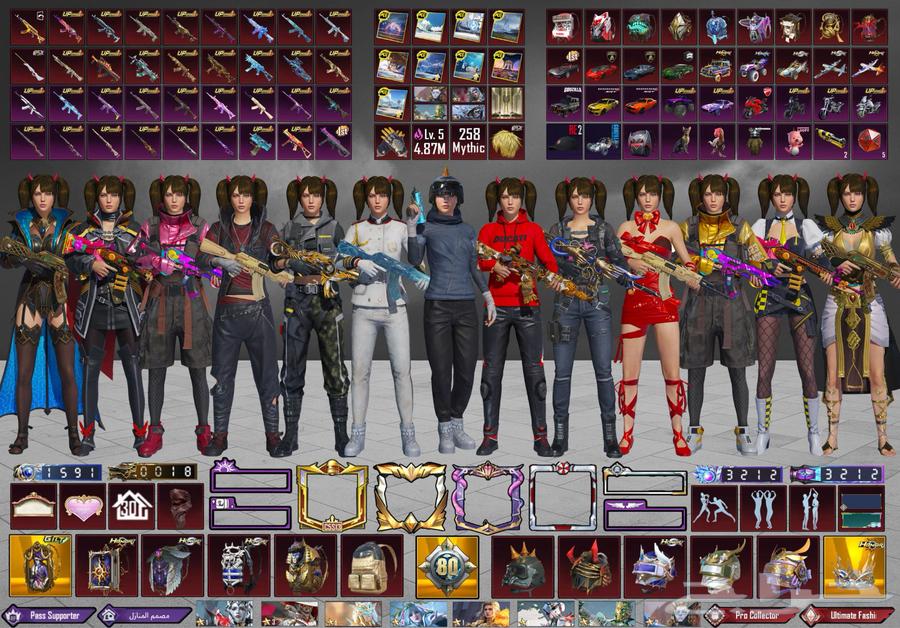 حساب ببجي العالميه64413287431170110