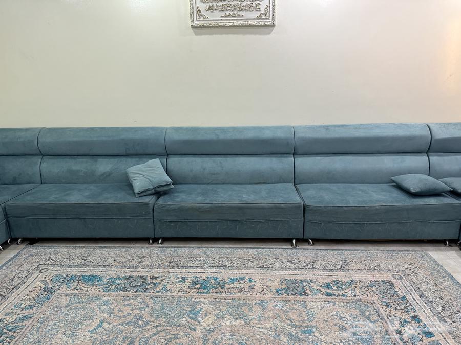 للبيع كنب 6 5 معه مع الستاره وفرشه 4 364414833118338110