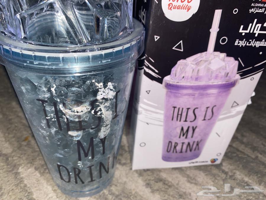 كوب ماركه ضد الصدمات الخفيفه وشكله تقل متكسر لأكن جديد64414315803649111