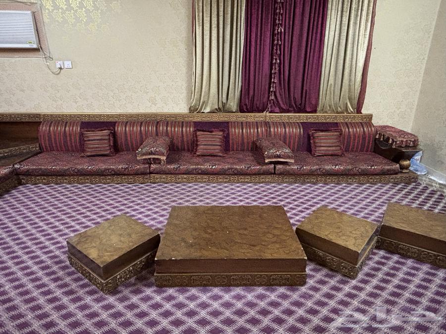 طقم كنب - طاولة زجاجية - دفاية64413326846721112