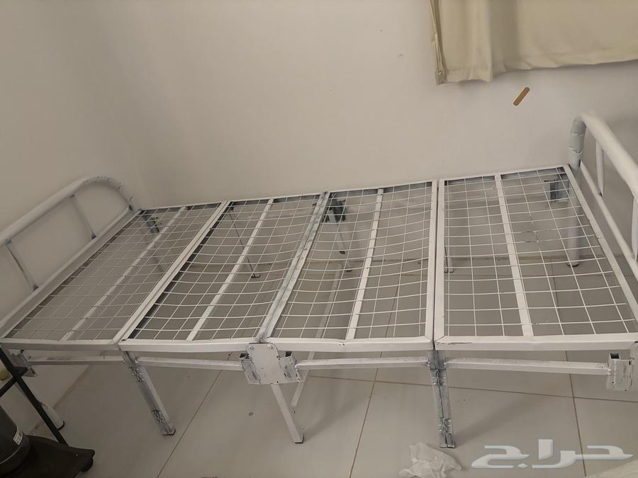 Iron bed with mattress, movable, half price64417102133249111