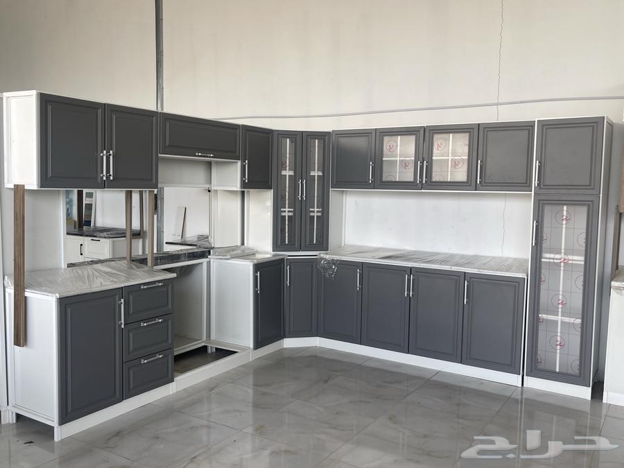 دولاب مطبخ 6 متر جاهز للبيع مع حوض إستيل64416201143426110