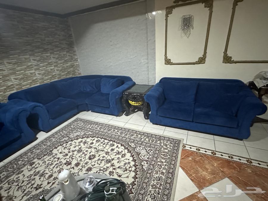 Sofa for sale for 11 people with two tables64414368971650110