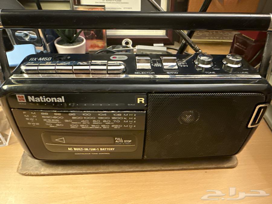 For sale, National cassette player and radio, cassette does not work, radio is excellent64413545728769111