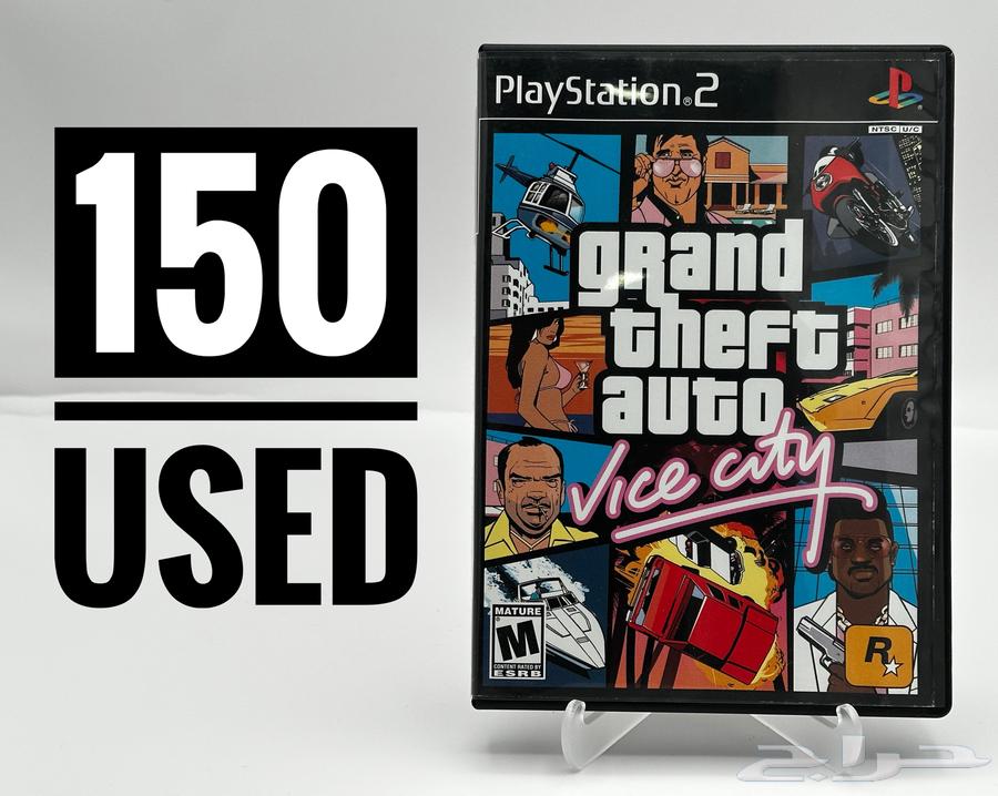 شريط قراند بلايستيشن 2 GTA Vice City PS264416545262466110