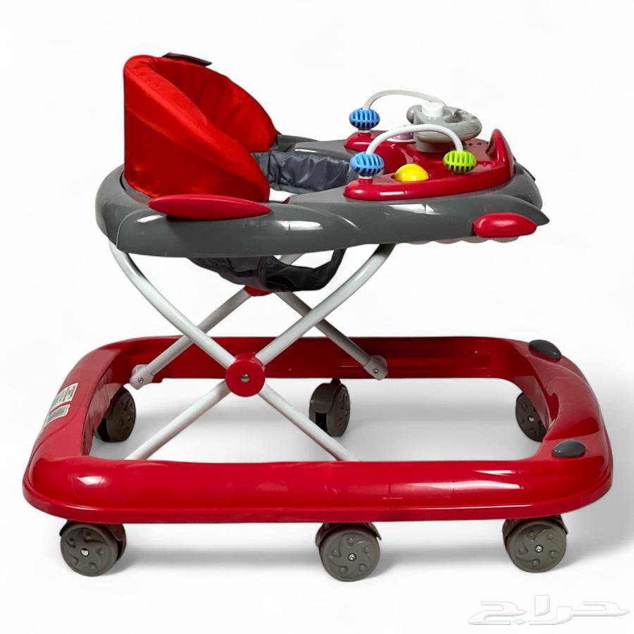 مشاية مواليد بتصميم مقود سيارة والعاب - مشايه للاطفال64417698860547111