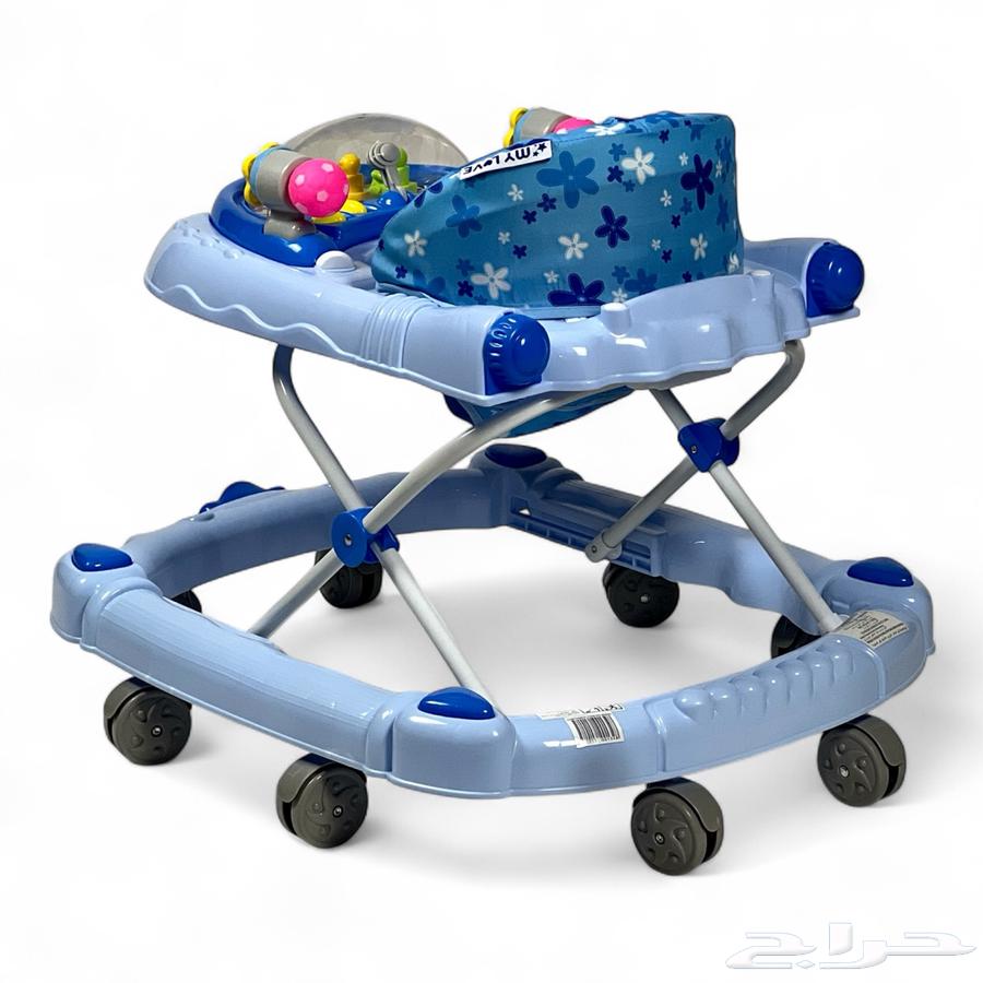 Baby walker with multiple height settings - Baby walker with detachable toys64416928213507112