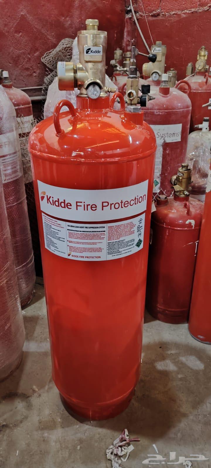 fm200 advance fire fighting system new installed and reffil64416453246467114