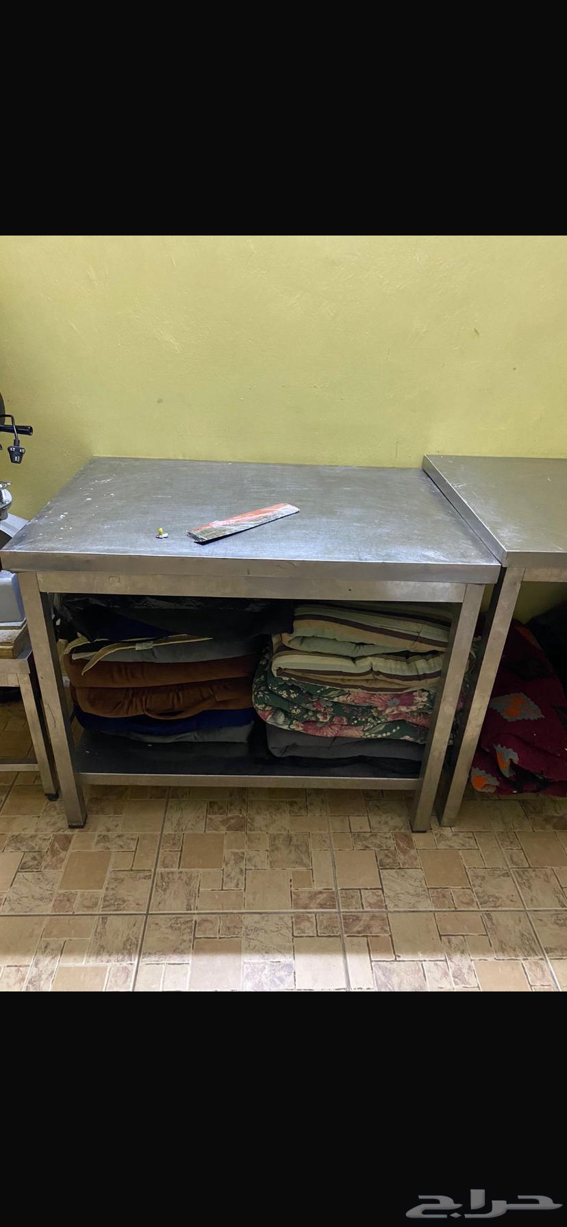 طاولة استيل طاولات استيل ارفف استسل رف استيل64413719372418110