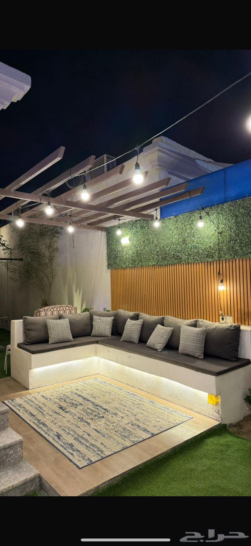 جلسة خارجية - كنب ارضي - مساند ارضية64413484815745110