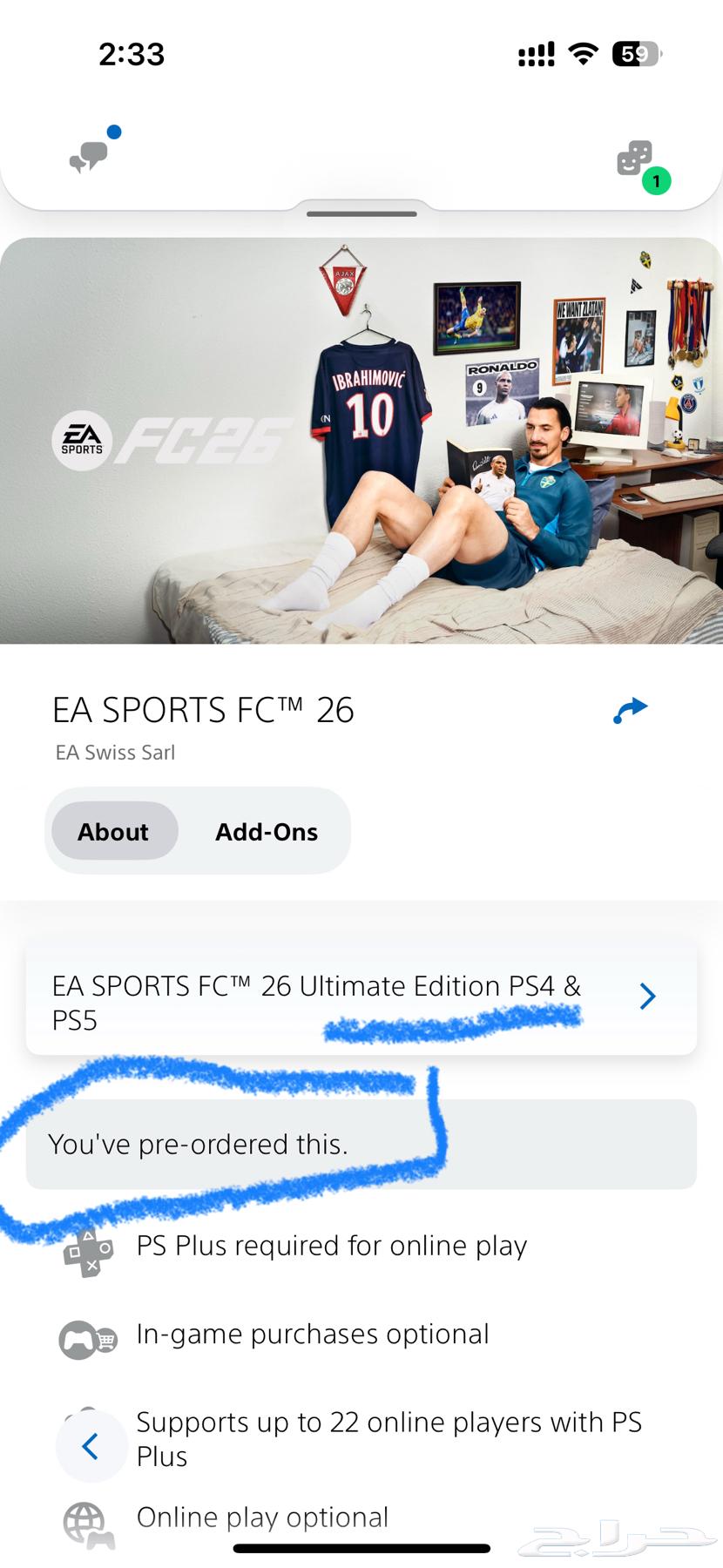 FC 26 Game64415357151361112