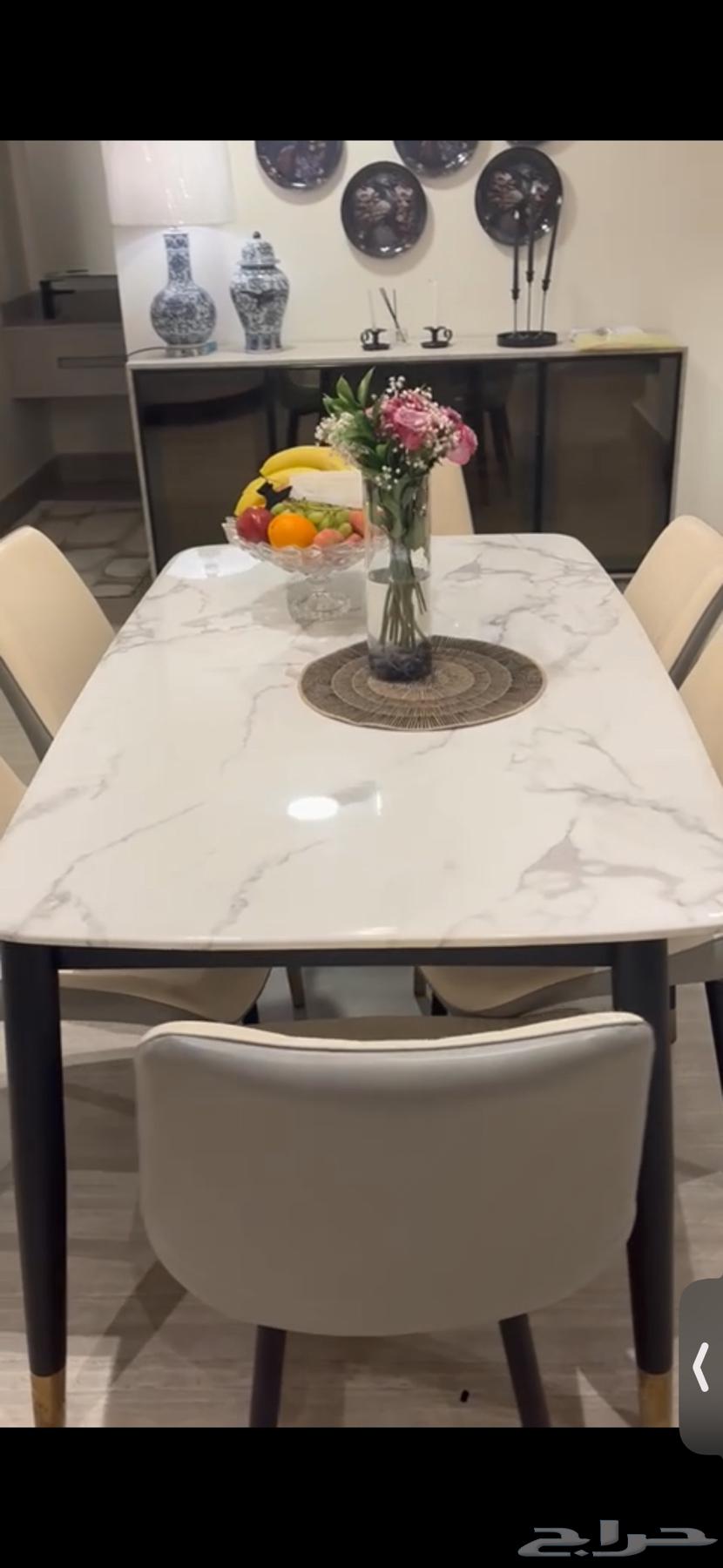 طاوله طعام جديده وكنب64414144273921110