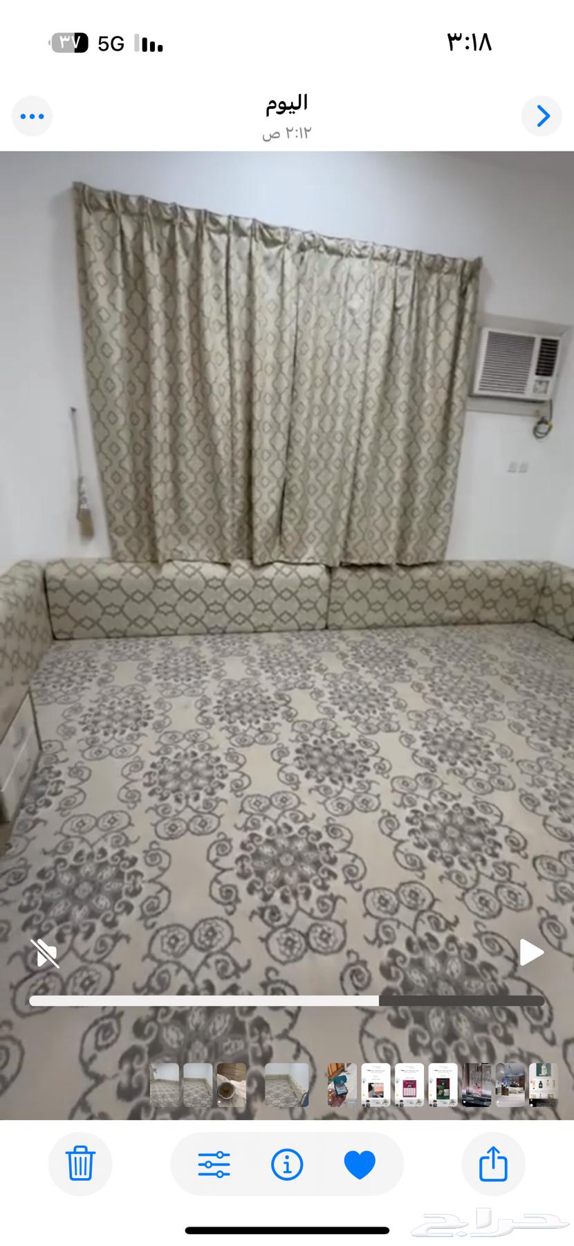 مجلس كامل من فرشة  مساند  ستارة  تلفيزون للبيع بسعر مرضي64412923193347112