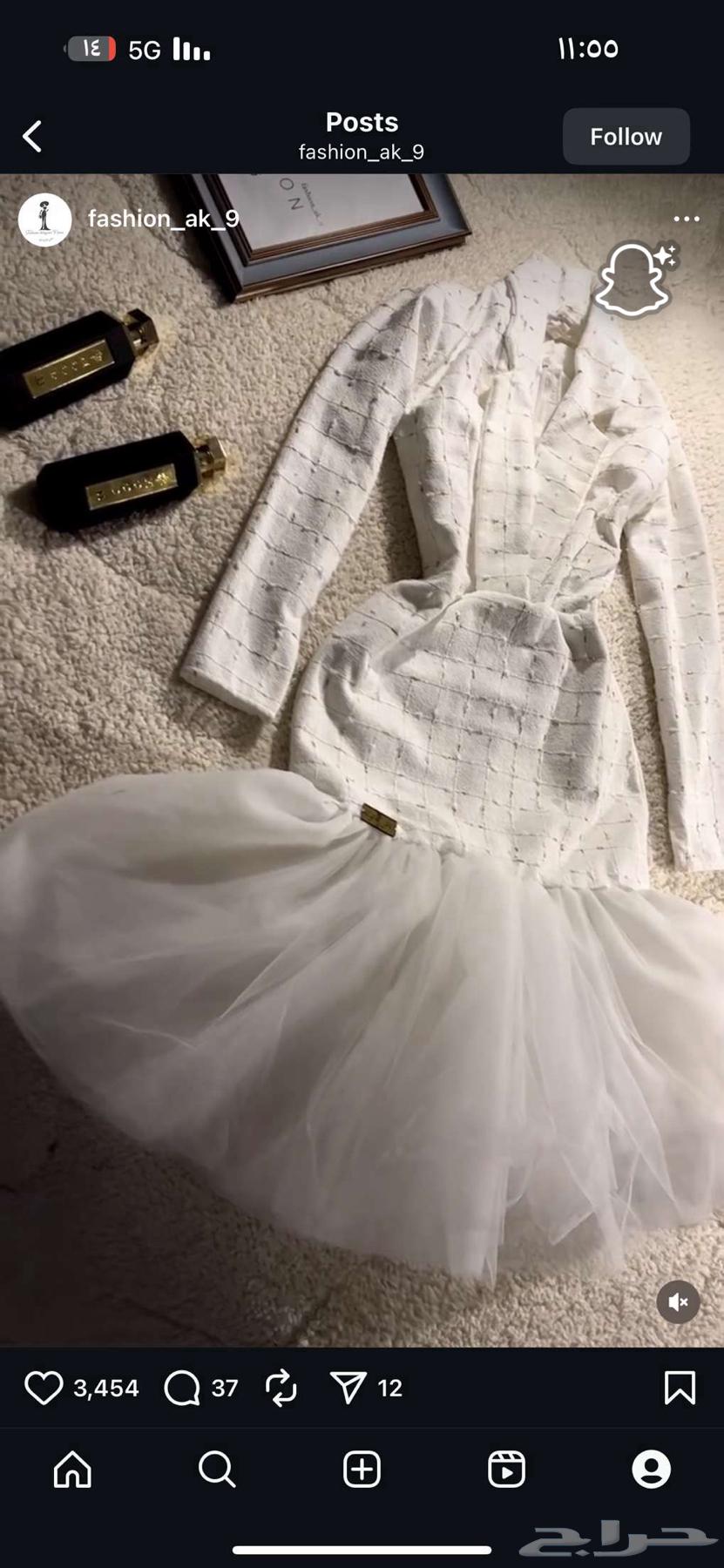 فستان من المصممه نونا فاشن64413016931843112