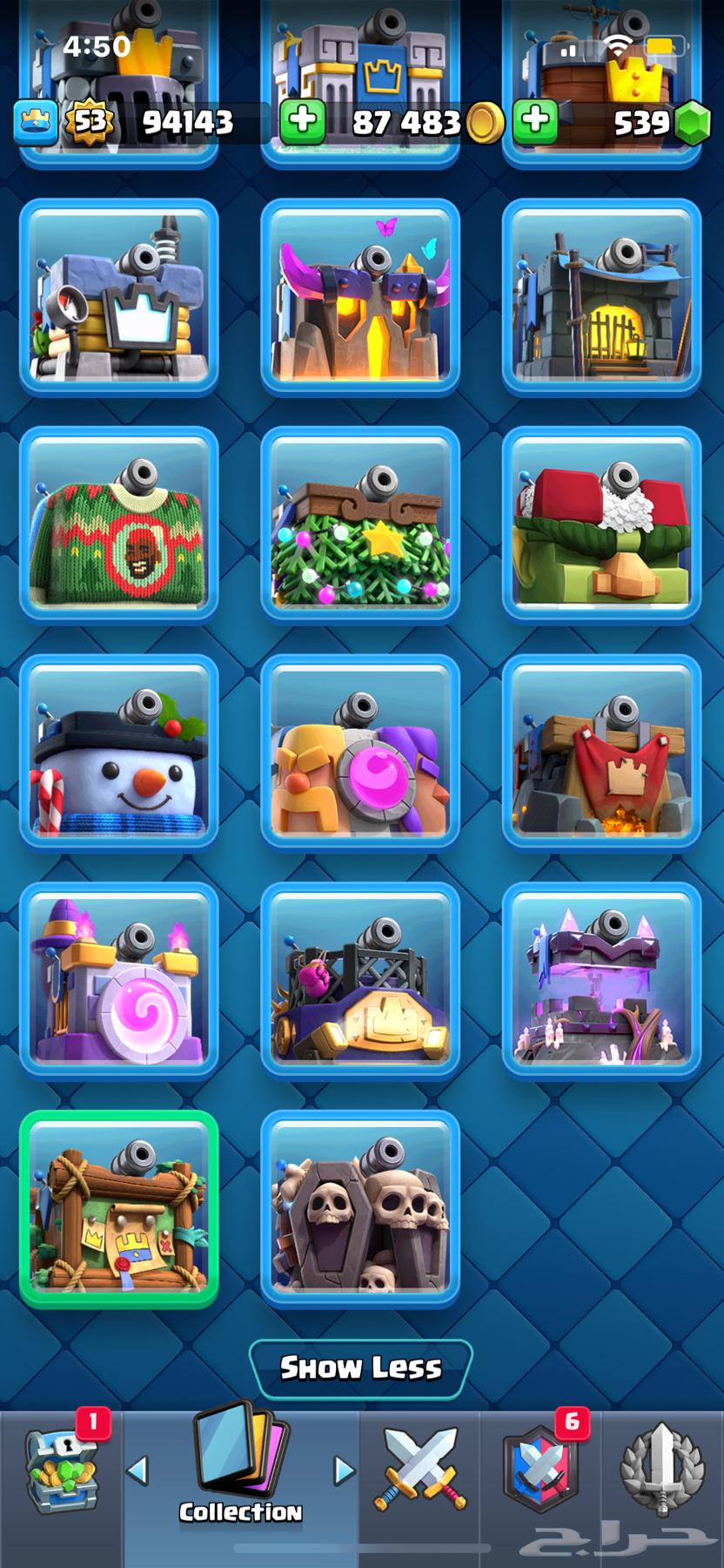 حساب كلاش رويال للبيع64418309378050114