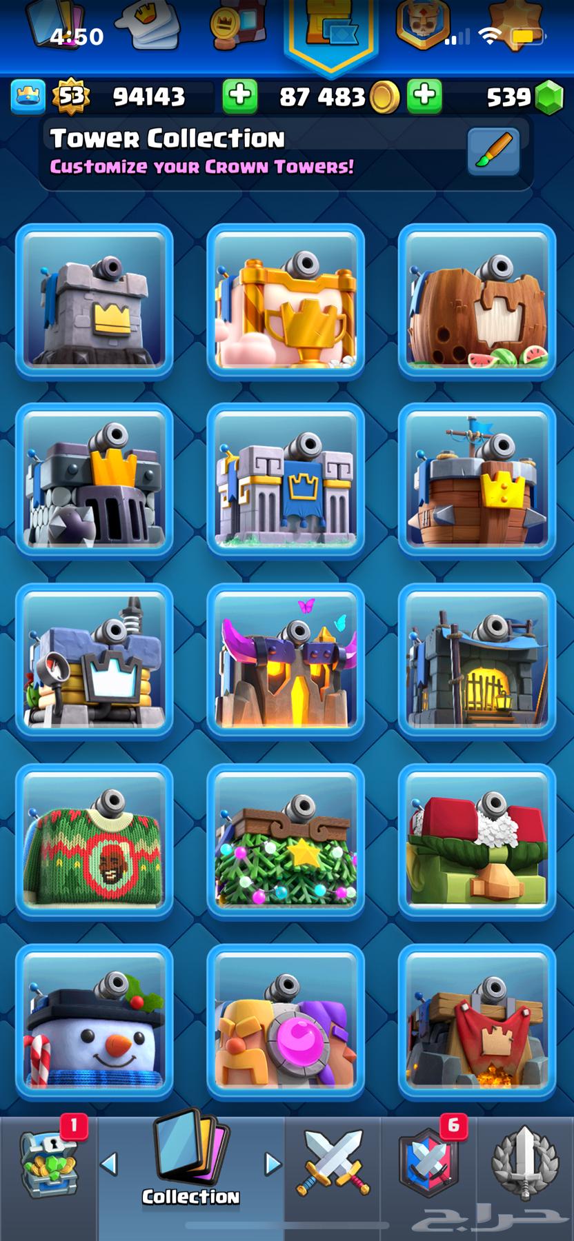 حساب كلاش رويال للبيع64418309378050112