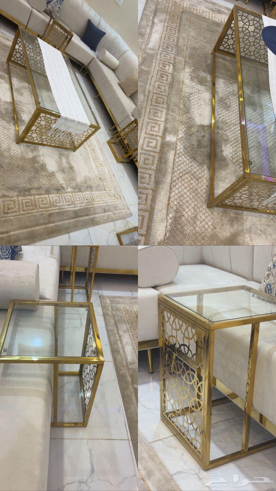 طاوله كبيره و4خدمه64415947878019110