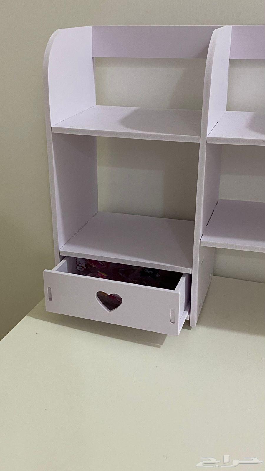 سلة حديد من 3 طوابق مع قطعة رف خشب64576561942657112