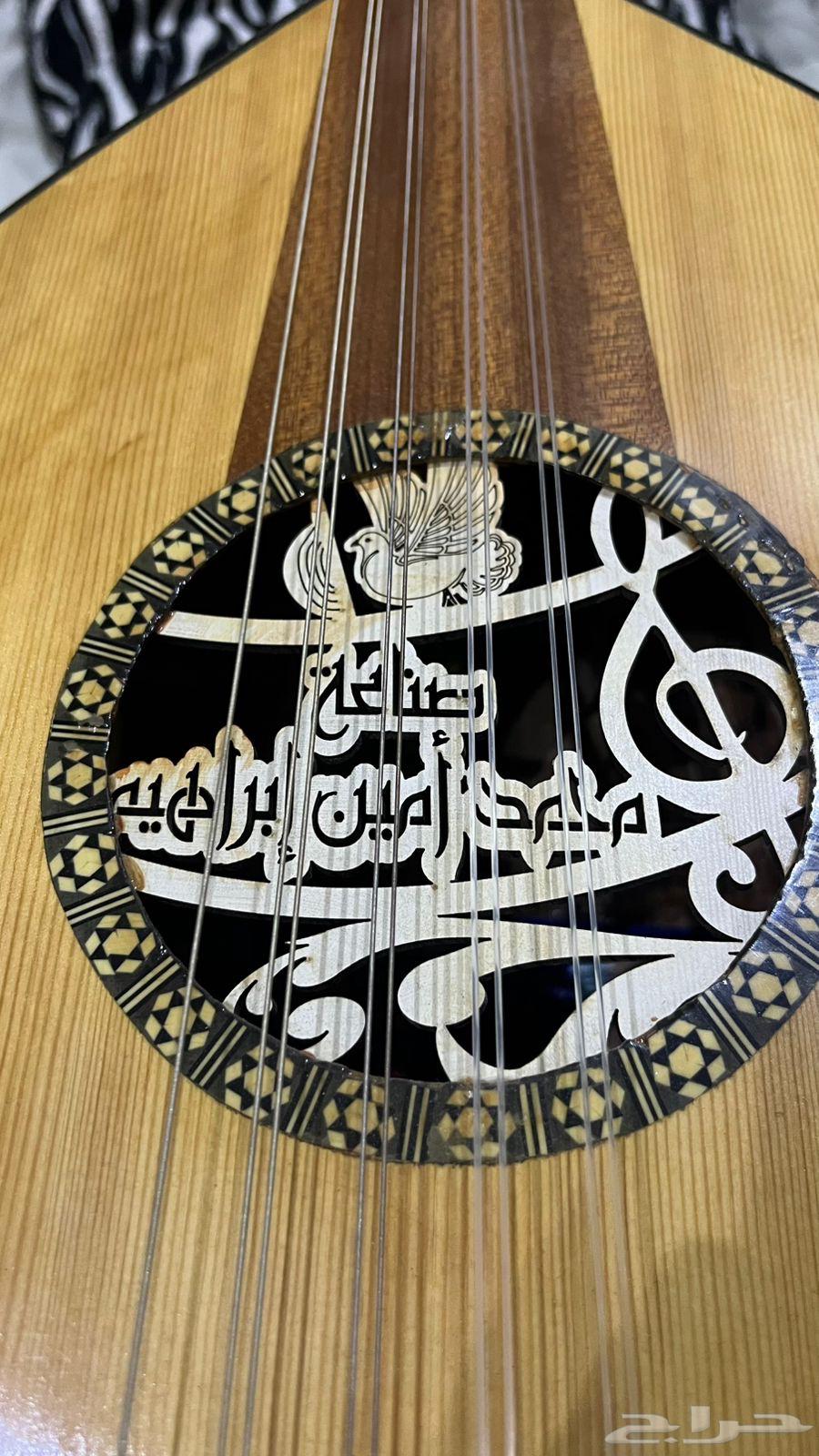Muhammad Amin Ibrahim's handmade oud64417211139331112
