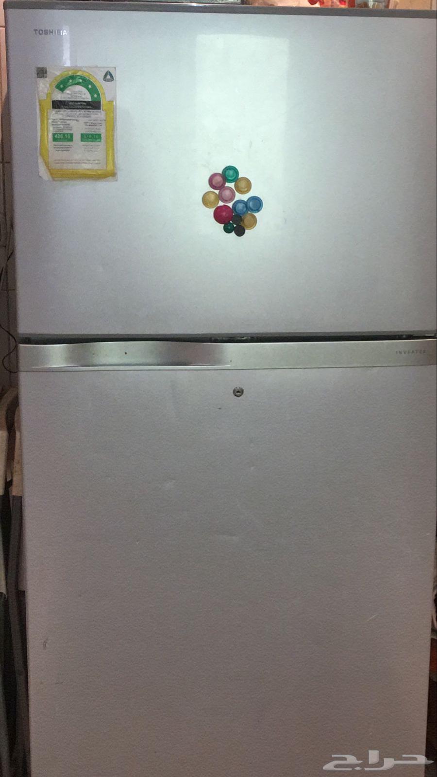تلاجه ال جى 12 قدم والتانيه توشيبا 21 قدم شبه جديده64417413256578110