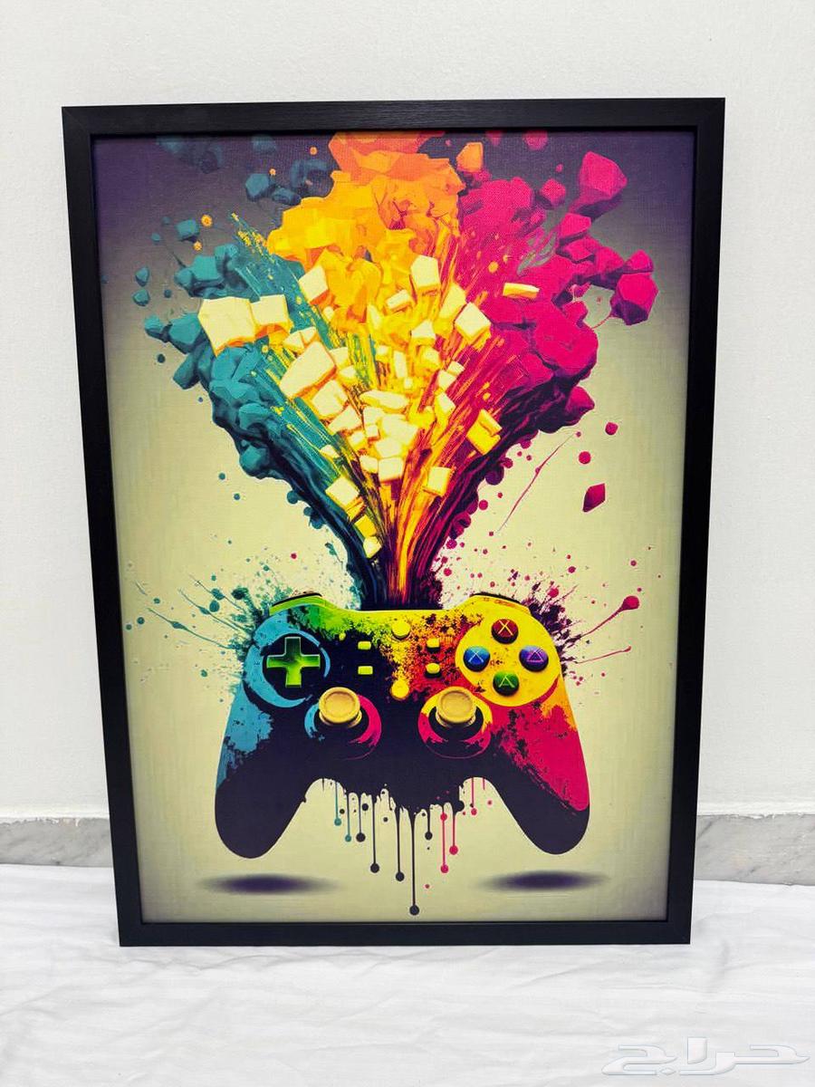 لوحتين مقاس 50x70 لوحتين 99 ريال64570750514818110