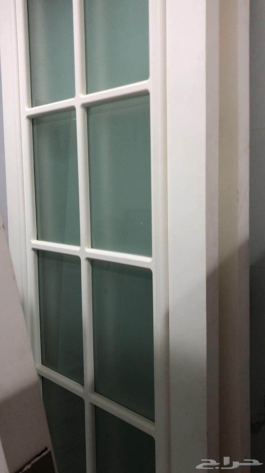 ابواب خشب فيبر زجاج المنيوم للبيع64421040035459113